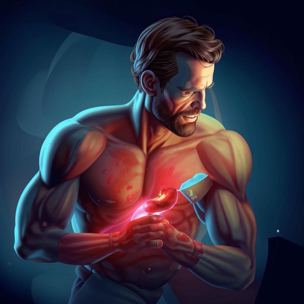 опухает и болит яичко